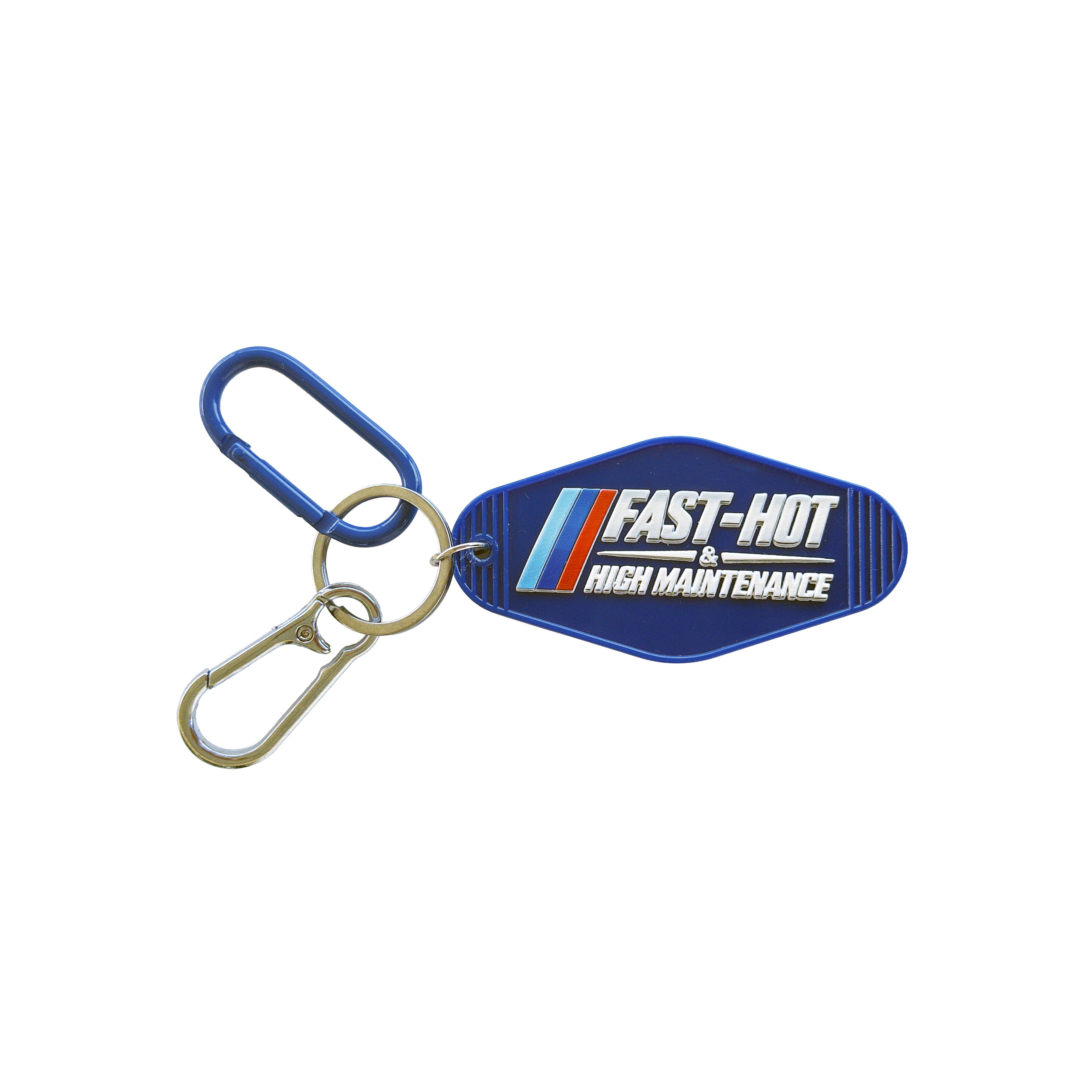 B M W x Trophy Husband Car Brand Keychain Bag Charm Stainless Steel Carabiner and Matching Color Clip FREE SHIPPING