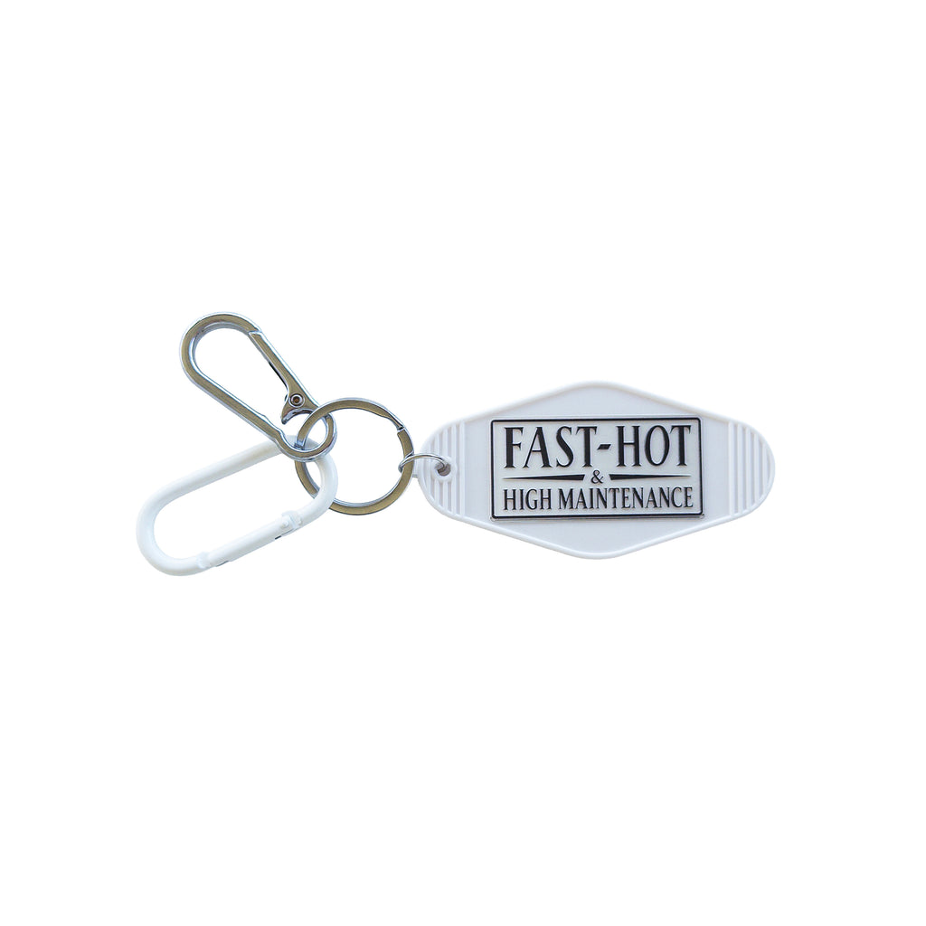 RR Trophy Husband Car Brand Keychain Bag Charm Stainless Steel Carabiner and Matching Color Clip FREE SHIPPING