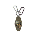 P•rsche x Trophy Husband Car Brand Keychain Bag Charm Stainless Steel Carabiner and Matching Color Clip FREE SHIPPING