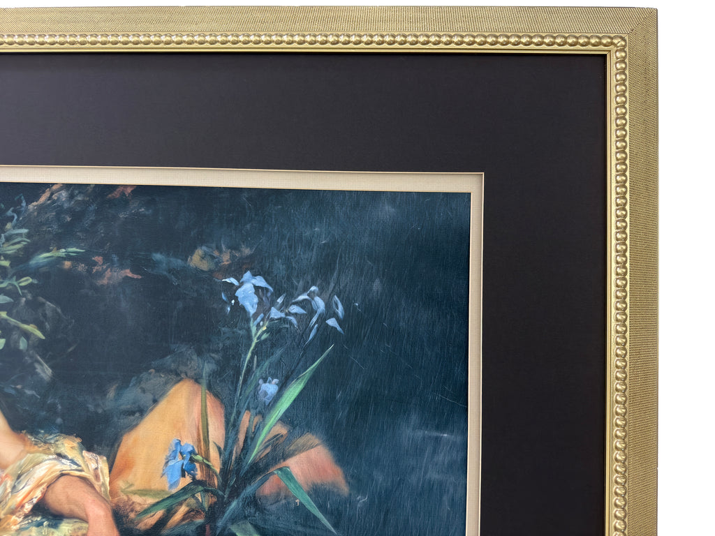 Blake as The Death of Narcissus 33"x60" Framed Wall Art