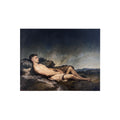 Alex as Sleeping Shepard Canvas Board Art Print