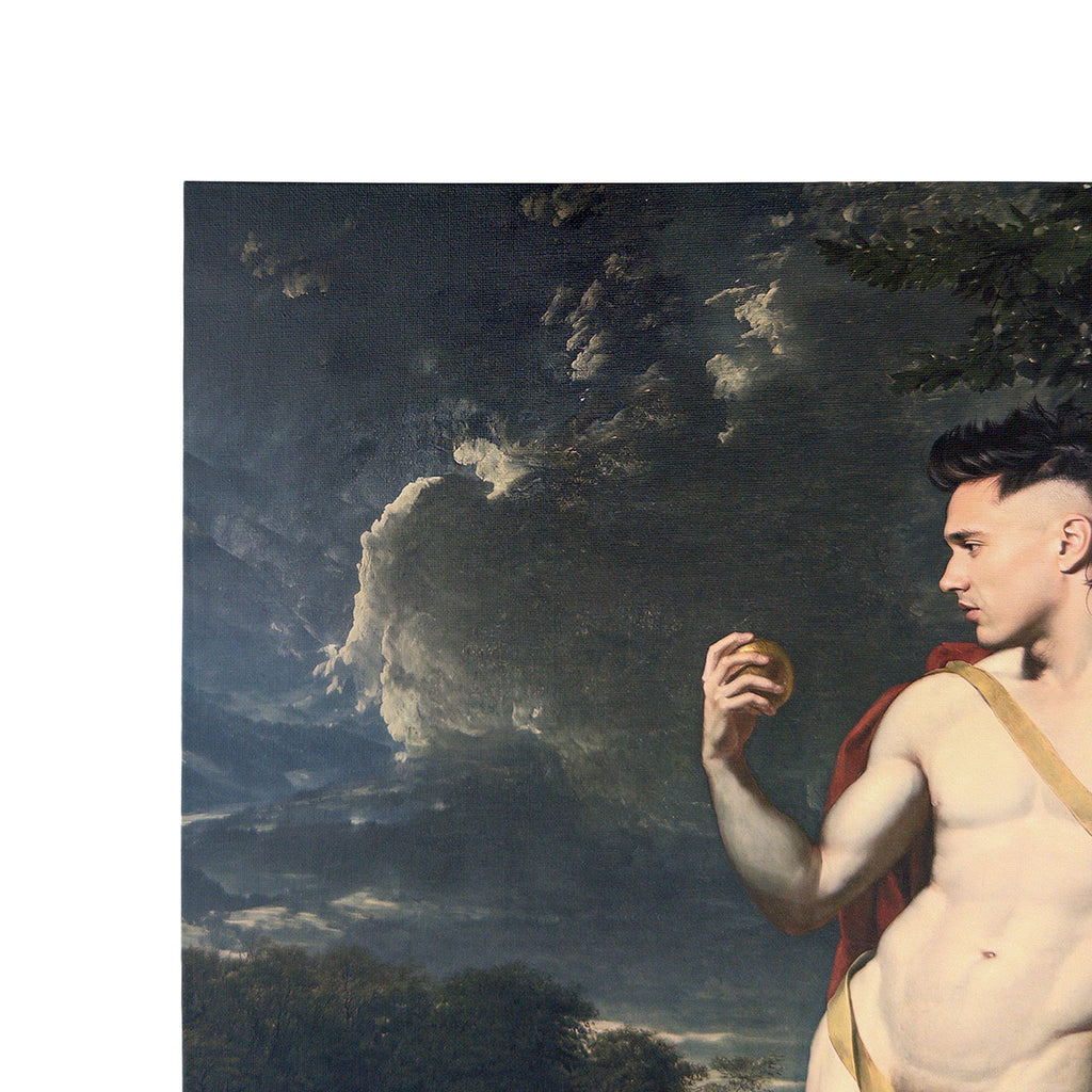 Saxon as Paris Canvas Board Print Multiple Sizes Available