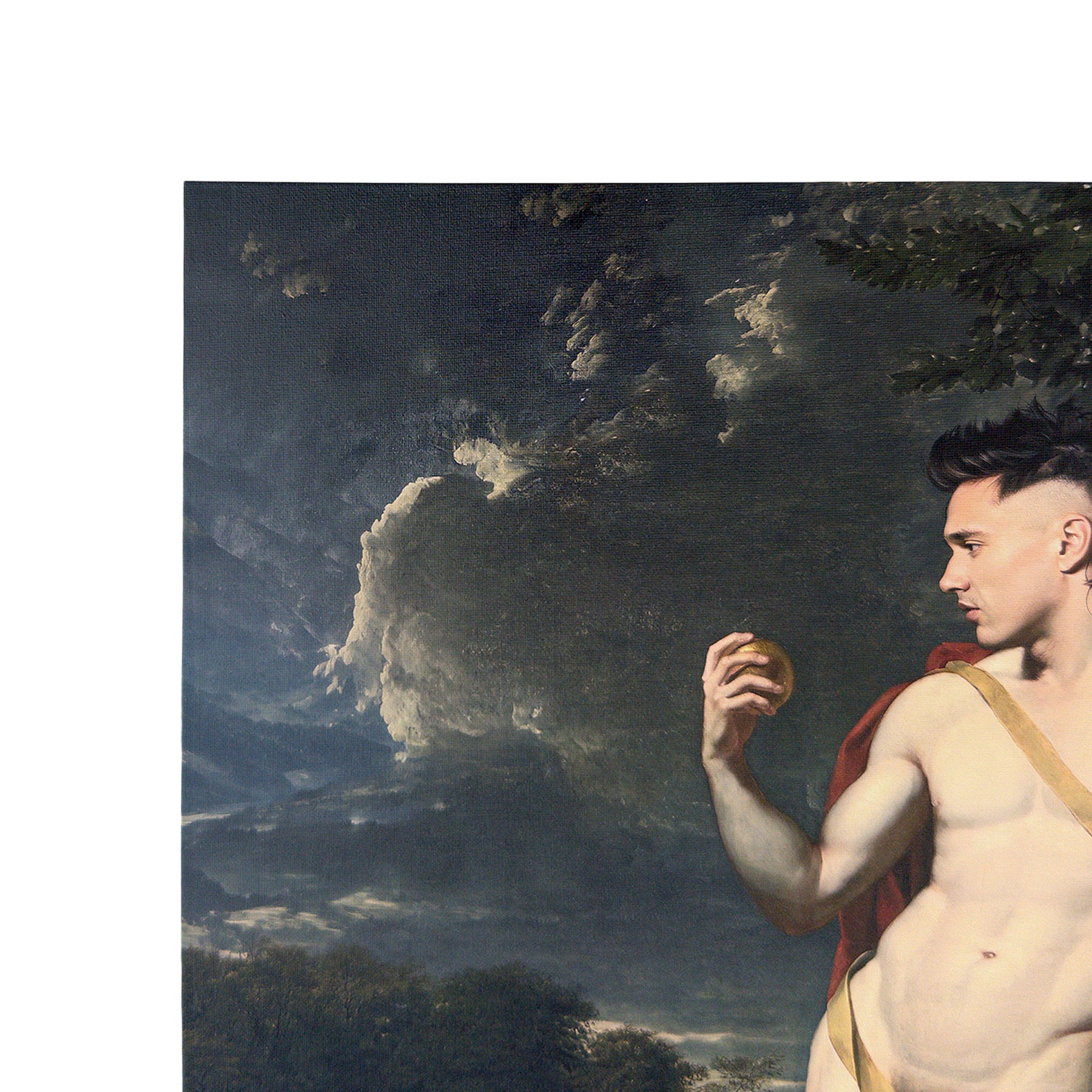 Saxon as Paris Canvas Board Print Multiple Sizes Available