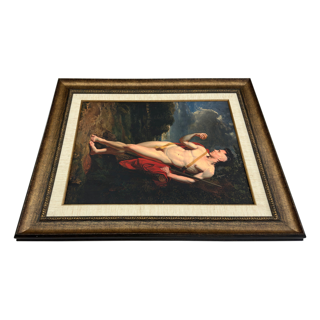 Saxon as Paris 32"x36" Vintage Frame