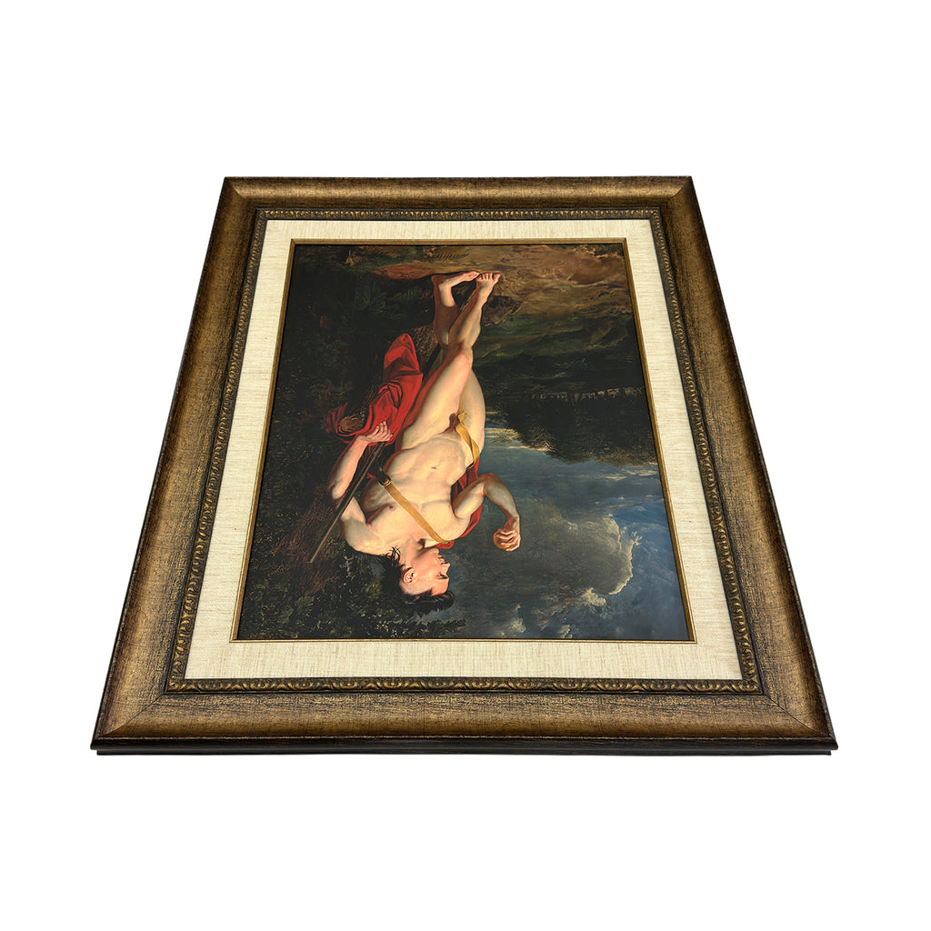 Saxon as Paris 32"x36" Vintage Frame
