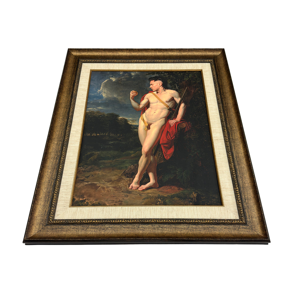 Saxon as Paris 32"x36" Vintage Frame