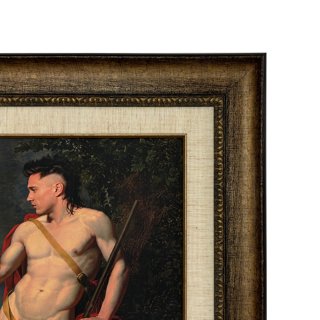 Saxon as Paris 32"x36" Vintage Frame