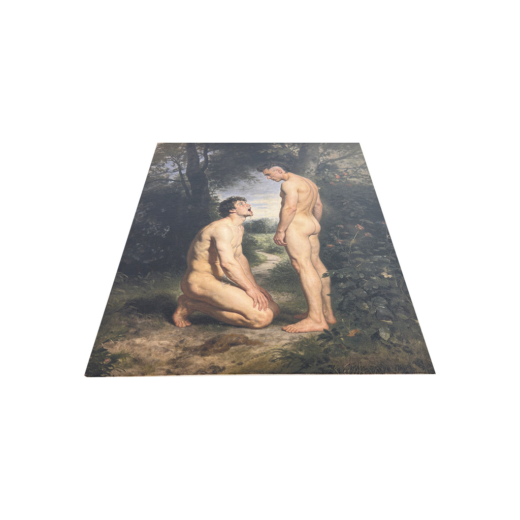The "Supplicant" Original Art Canvas Board Print Multiple Sizes