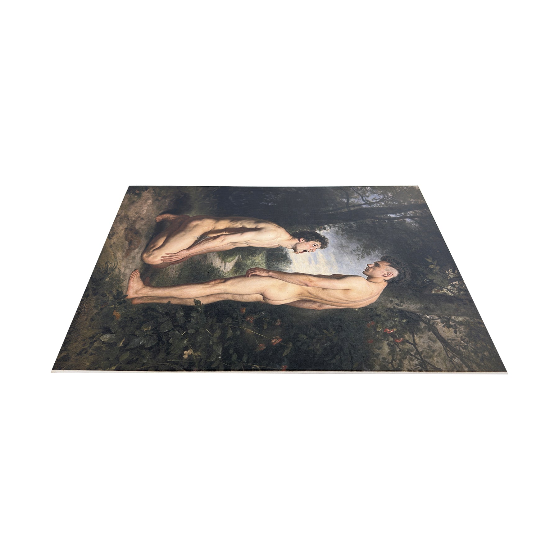The "Supplicant" Original Art Canvas Board Print Multiple Sizes