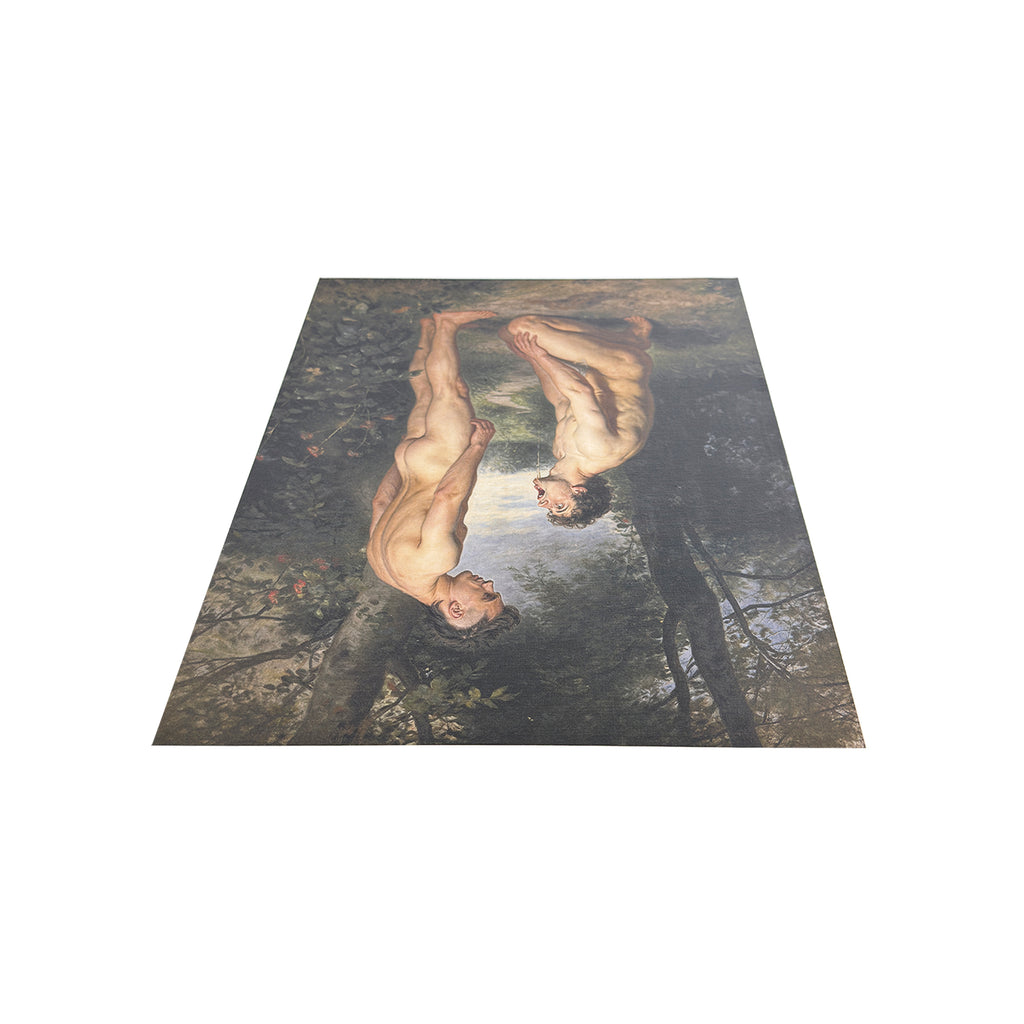 The "Supplicant" Original Art Canvas Board Print Multiple Sizes
