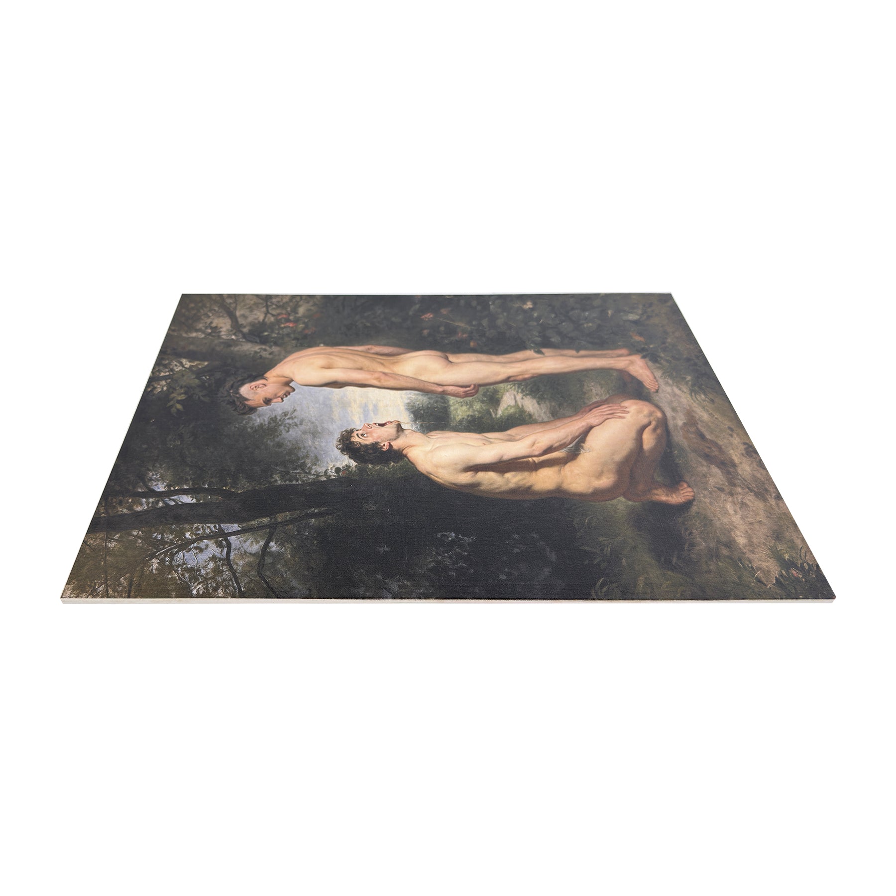 The "Supplicant" Original Art Canvas Board Print Multiple Sizes
