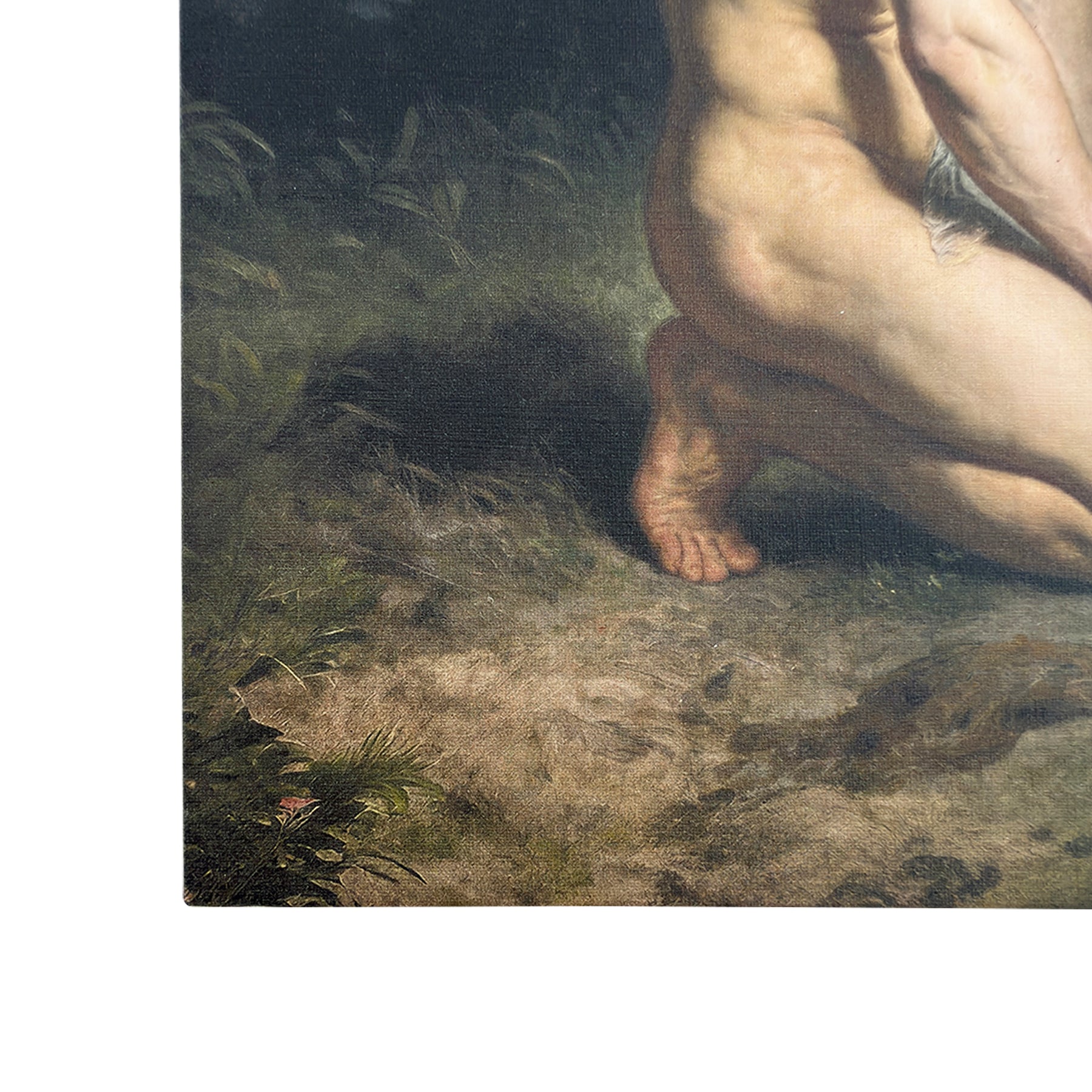 The "Supplicant" Original Art Canvas Board Print Multiple Sizes