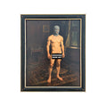 The Vigil of Endymion Masked Nude Study 9"x11" Art Print in Vintage Frame MATURE NSFW NUDE