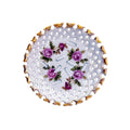 Xanny Bowl Customized Upcycled Reticulated Iridescent Porcelain Bowl 6" Unique Home accessory Catchall