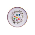 Night Vitamins Mix Small 6" Plate Upcycled Vintage Sango Japan Porcelain