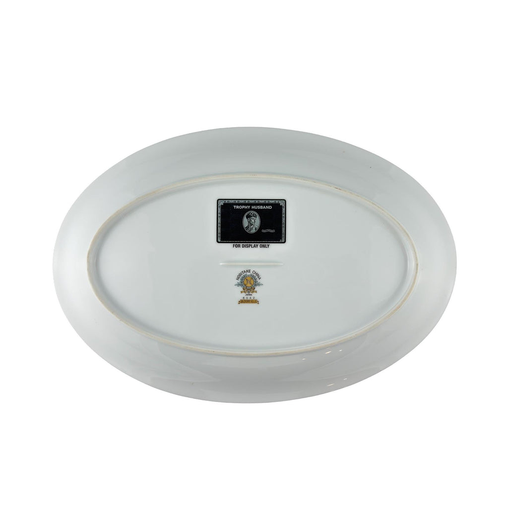 Harder Daddy Vintage China Platter by Trophy Husband 12"x8"