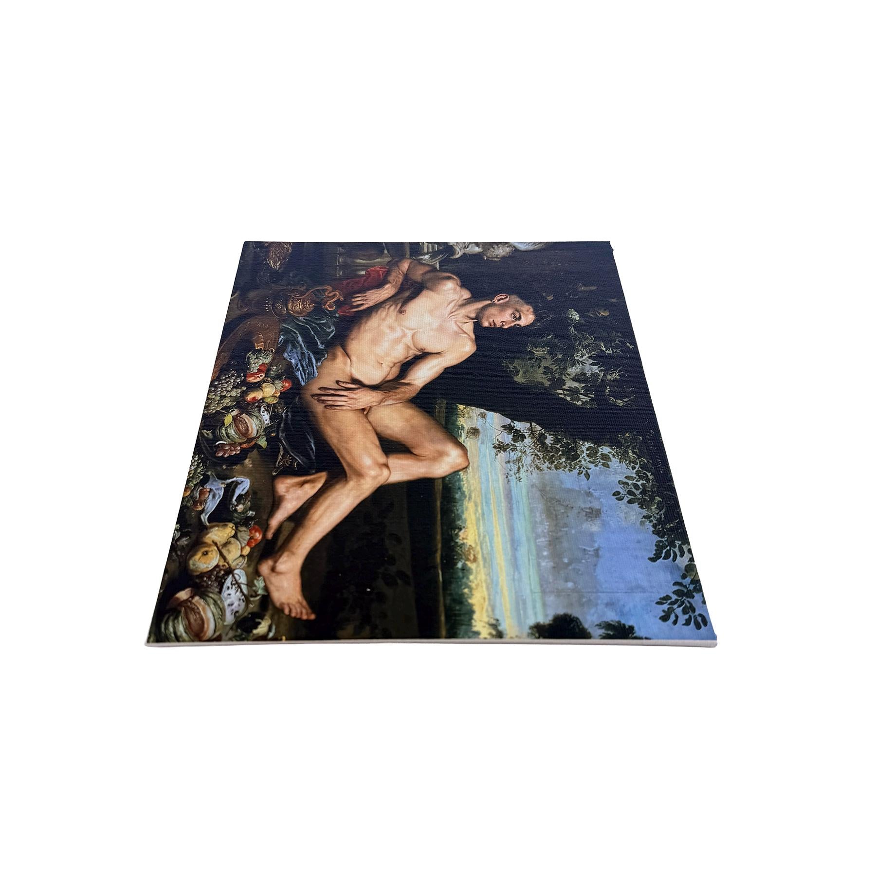Still Life Trade - Modern Male Nude Still Life Canvas Board Print Original Artwork by Trophy Husband Multiple Sizes