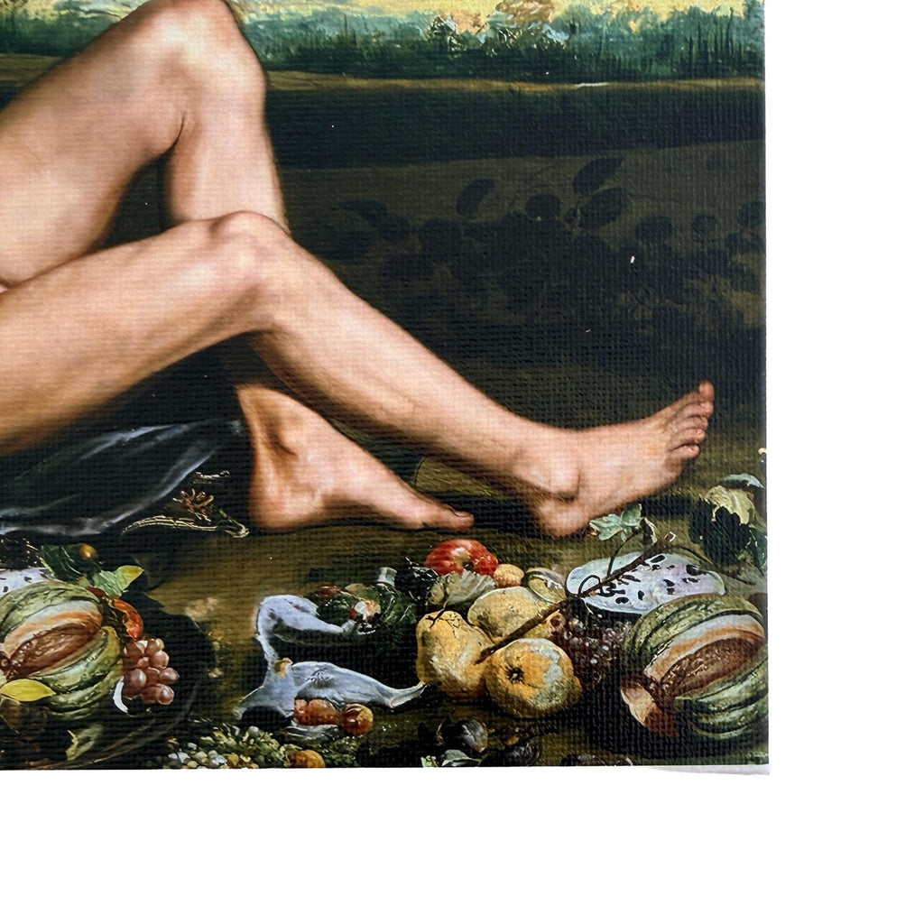 Still Life Trade - Modern Male Nude Still Life Canvas Board Print Original Artwork by Trophy Husband Multiple Sizes