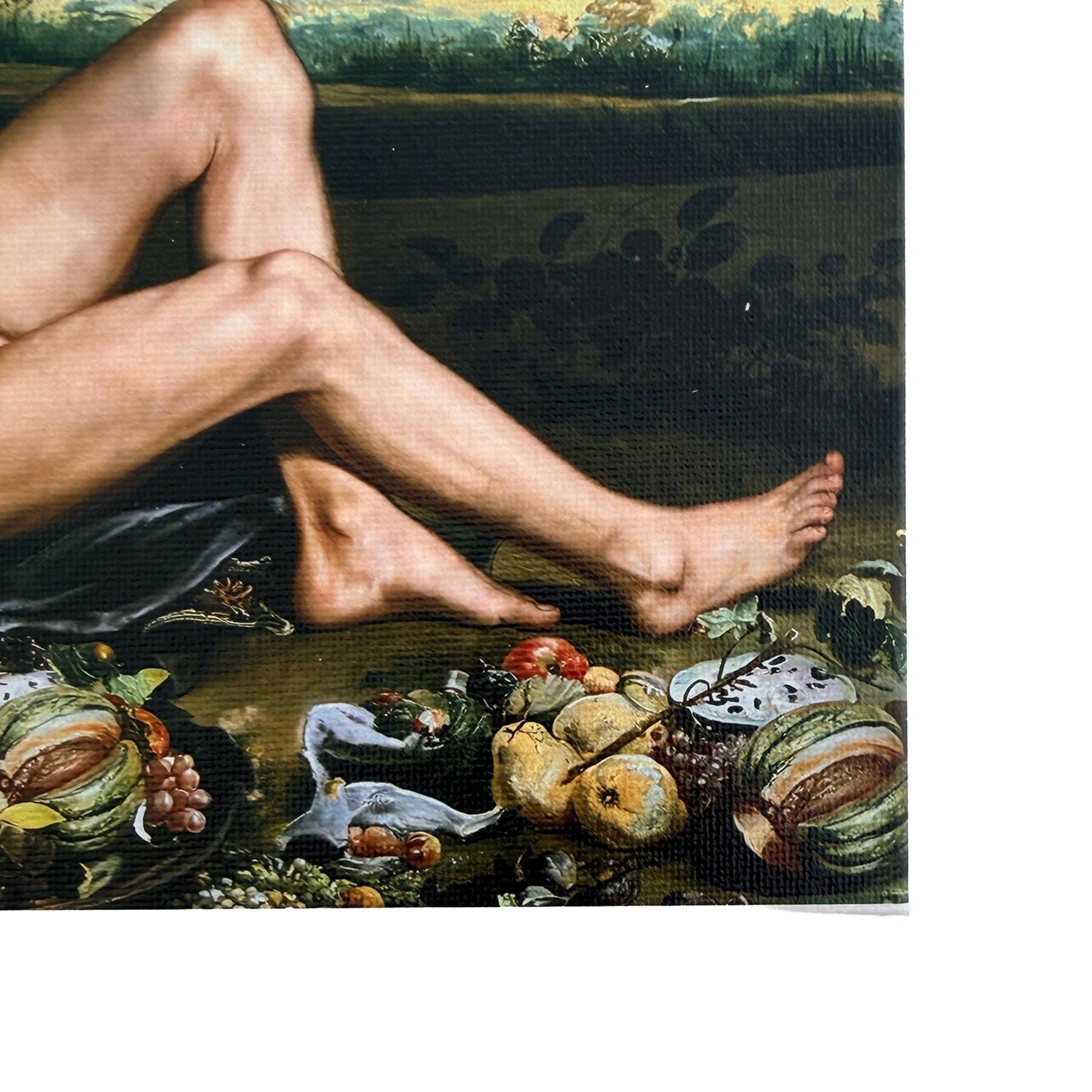 Still Life Trade - Modern Male Nude Still Life Canvas Board Print Original Artwork by Trophy Husband Multiple Sizes