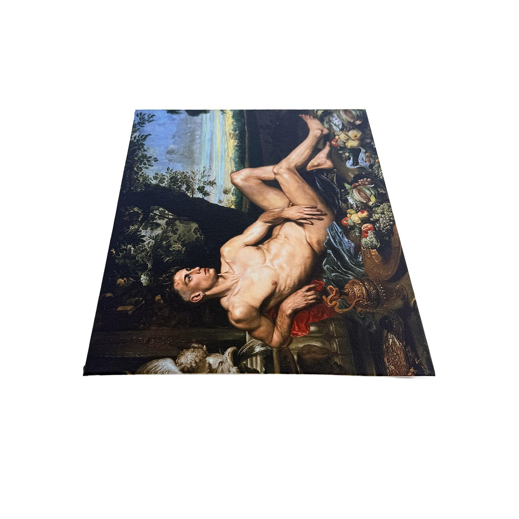 Still Life Trade - Modern Male Nude Still Life Canvas Board Print Original Artwork by Trophy Husband Multiple Sizes